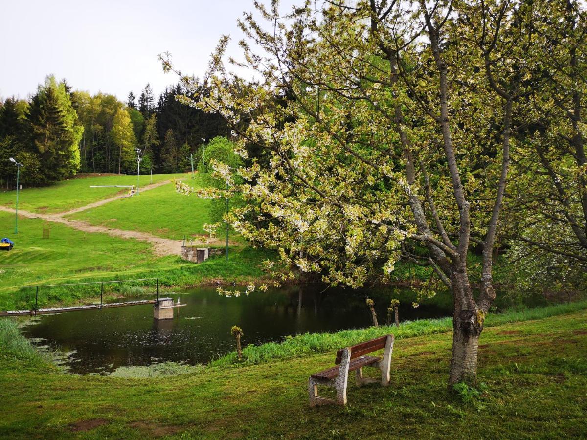 Srub na svahu sjezdovky v Radvanicích Radvanice (Hradec Kralove) Exterior foto