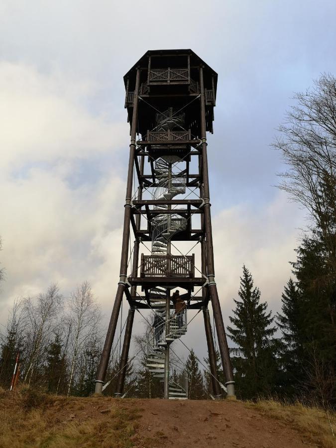 Srub na svahu sjezdovky v Radvanicích Radvanice (Hradec Kralove) Exterior foto