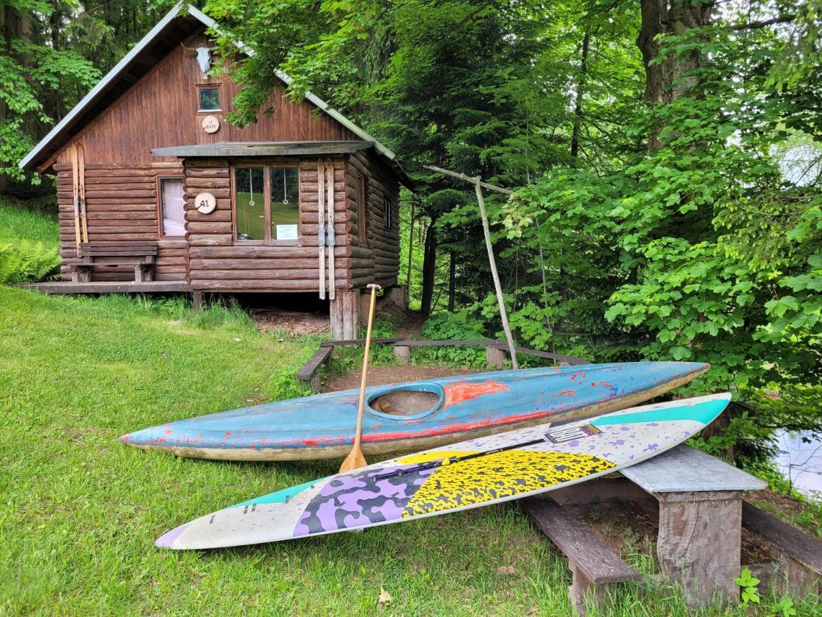 Srub na svahu sjezdovky v Radvanicích Radvanice (Hradec Kralove) Exterior foto