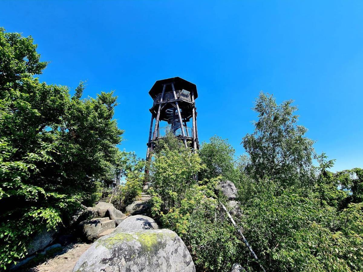 Srub na svahu sjezdovky v Radvanicích Radvanice (Hradec Kralove) Exterior foto